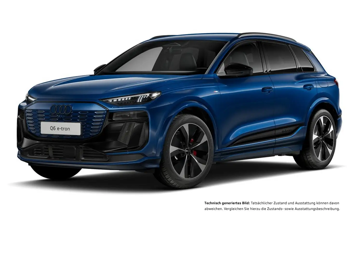 Audi Q6 e-tron quattro S LINE WÄRMEPUMPE B&O AHK LM21 Blau - 2
