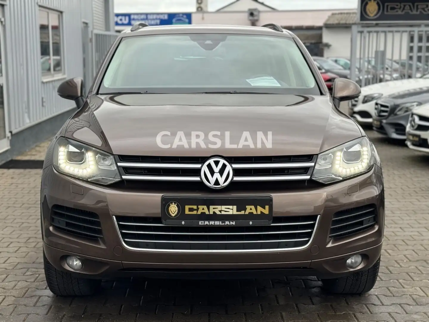 Volkswagen Touareg 3.0 V6 TDI "NAVI+LED+AHK+LEDER+4XSHZ" Braun - 2