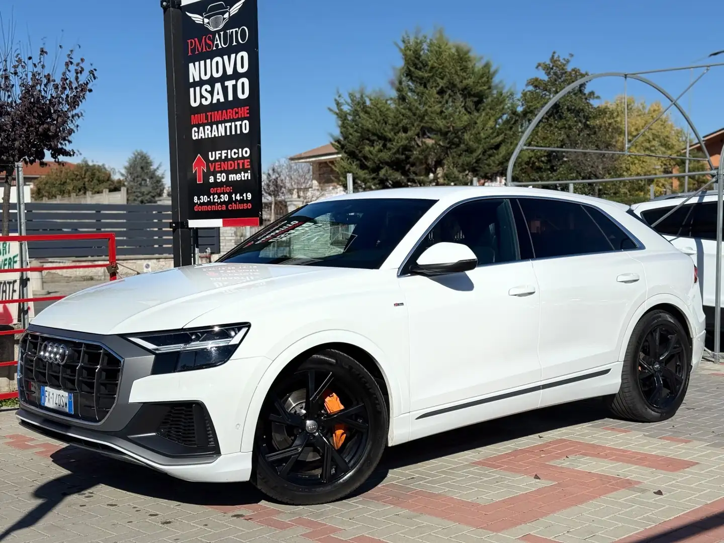Audi Q8 Q8 50 TDI 286 CV quattro tiptronic Sport Bianco - 2