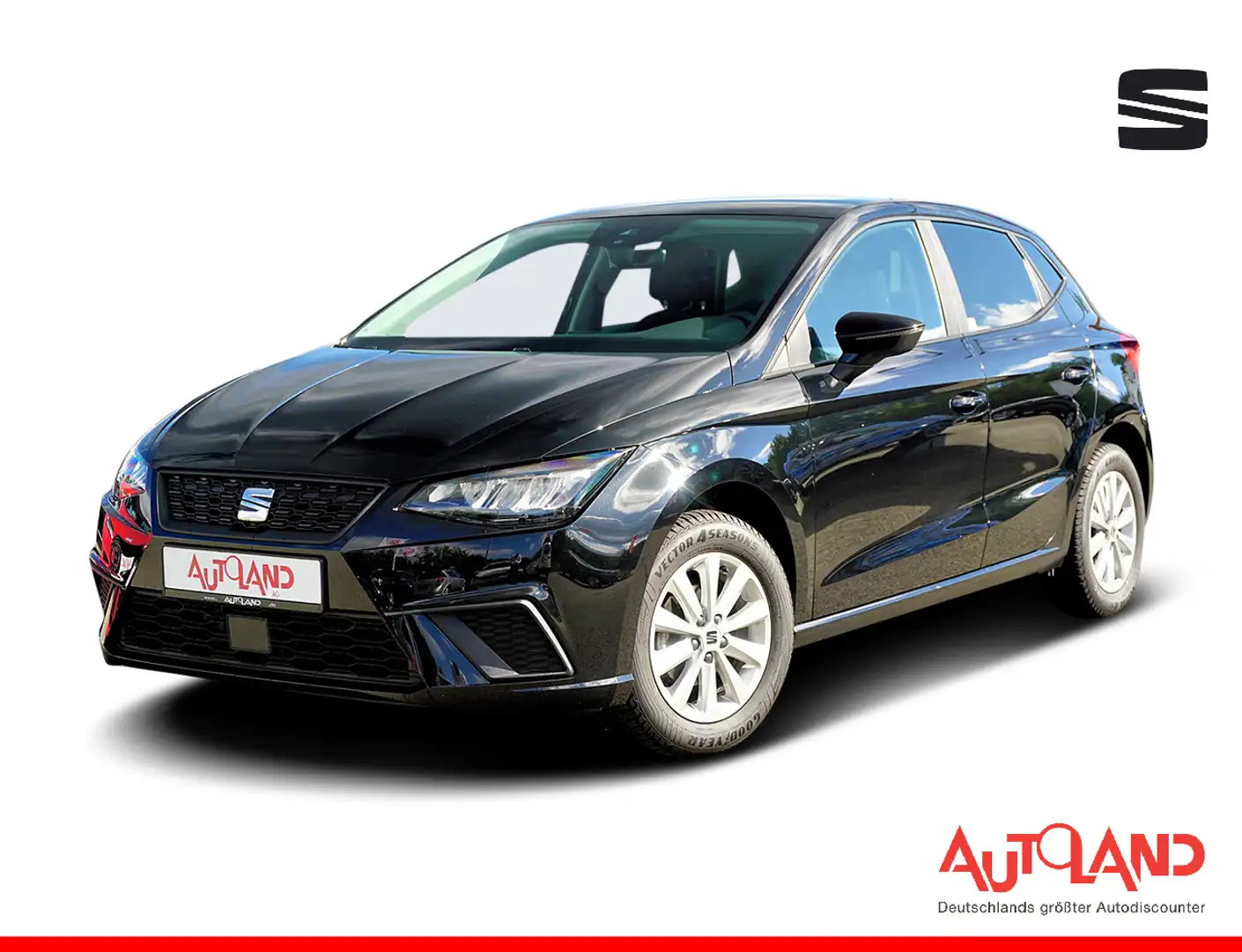 SEAT Ibiza 1.0 TSI Style SmartLink LED Navi Tempomat Schwarz - 1