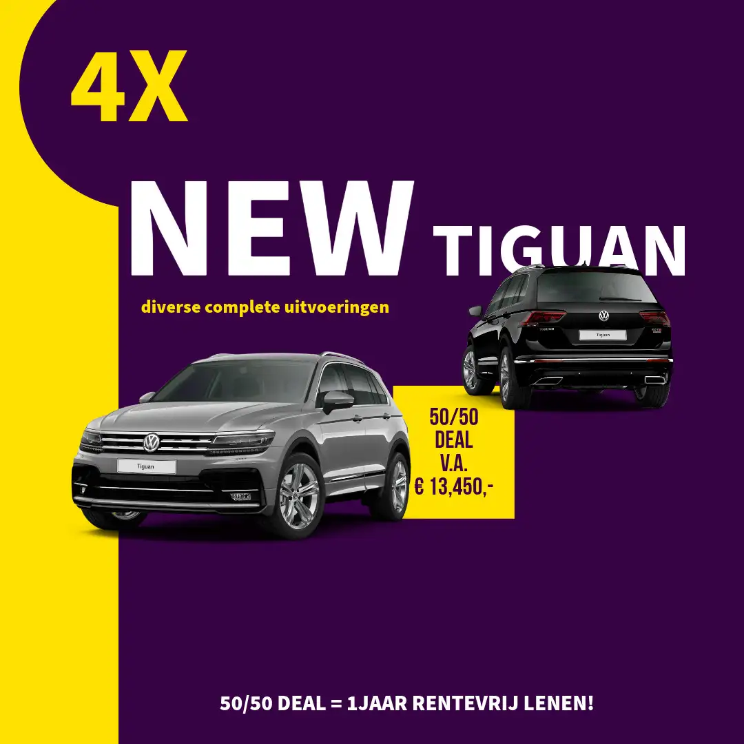 Volkswagen Tiguan R-LINE 5x TIGUAN OOK IN 7 PERS ALLSPACE in DIVERSE - 1