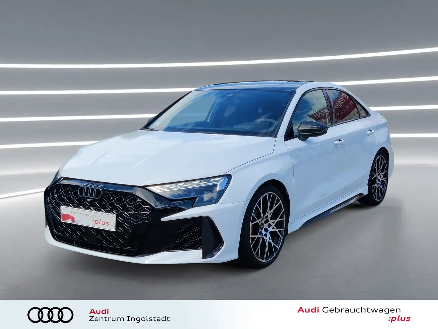 Audi RS3 Limousine MATRIX Pano RS-AGA Carbon 280km/h Weiß - 2