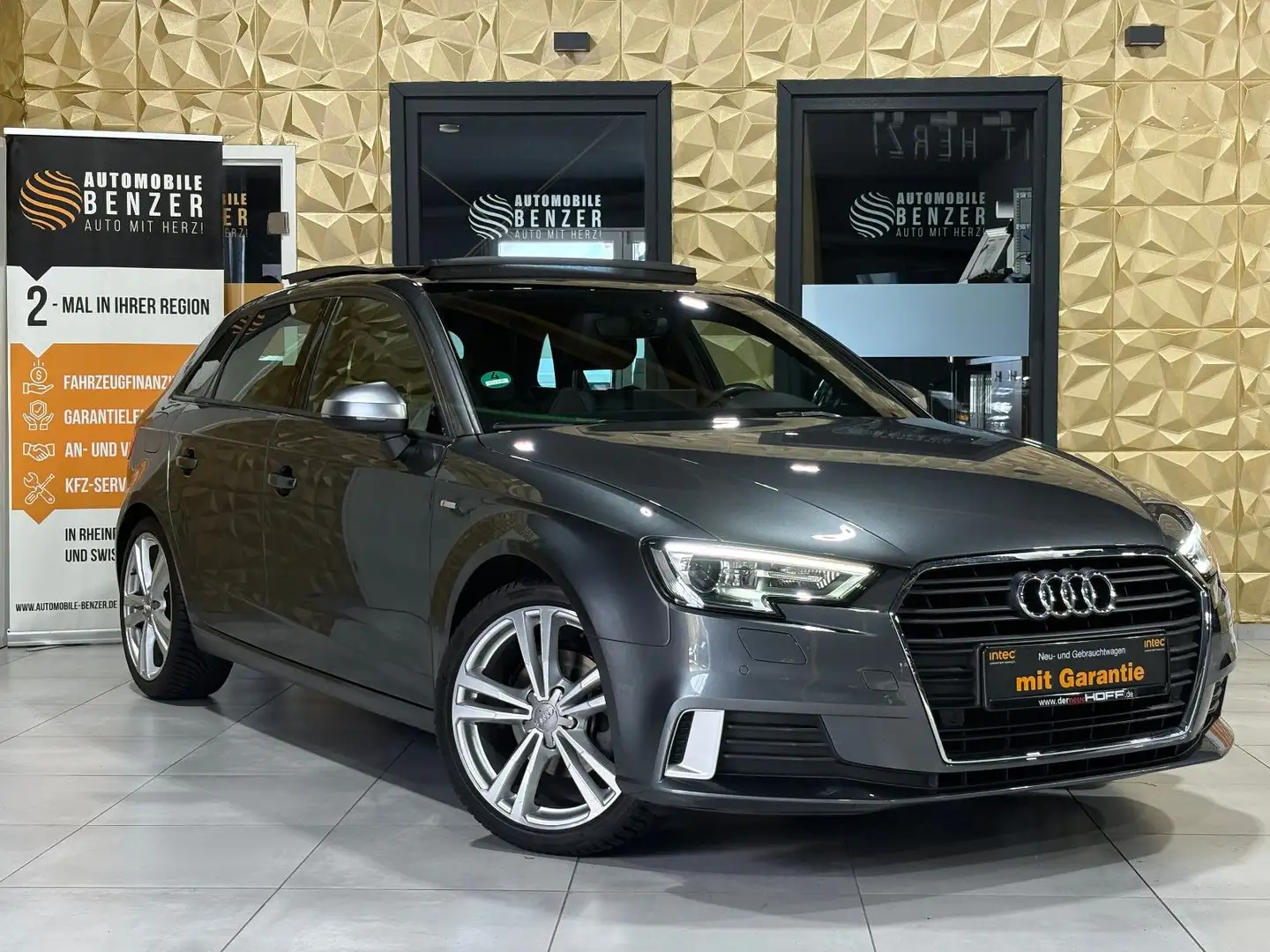 Audi A3 Sportback sport/S-LINE/LEDER/LED/PANORAMA Gris - 2
