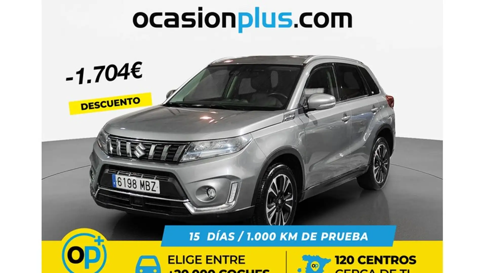 Suzuki Vitara 1.5L GLX Strong Hybrid 4WD Gris - 1