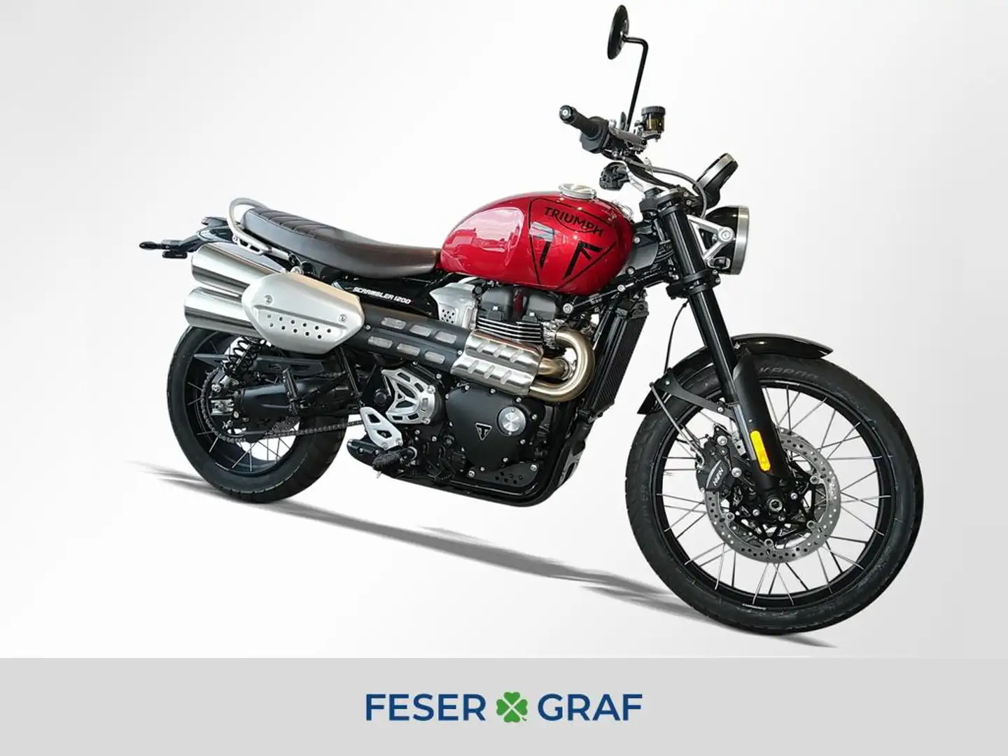 Triumph Scrambler "1200" X, inkl. 1000 Vorteilsaktion Rood - 1