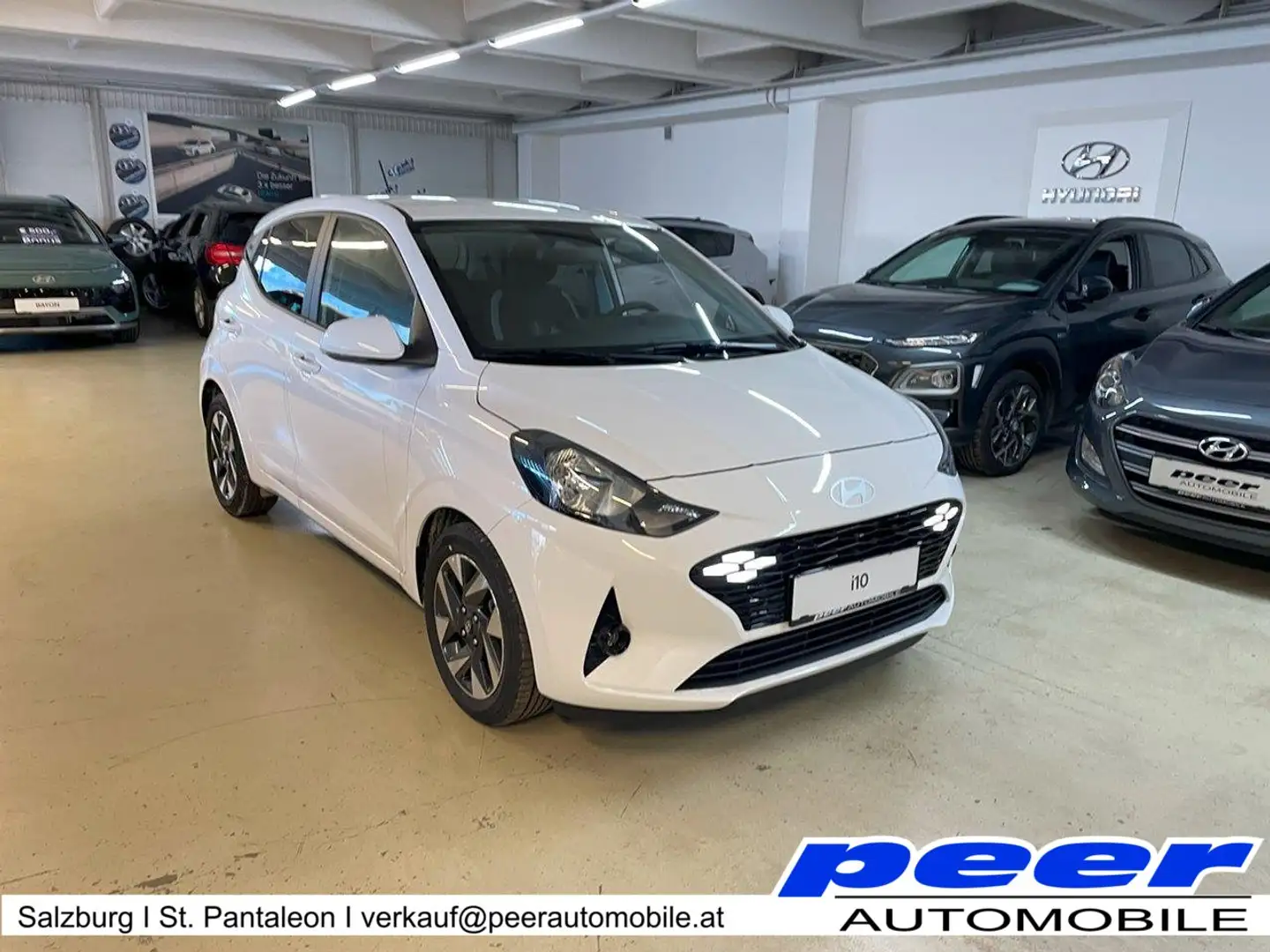 Hyundai i10 1,0 GO PLUS 63 PS *TAGESZULASSUNG* Blanc - 1