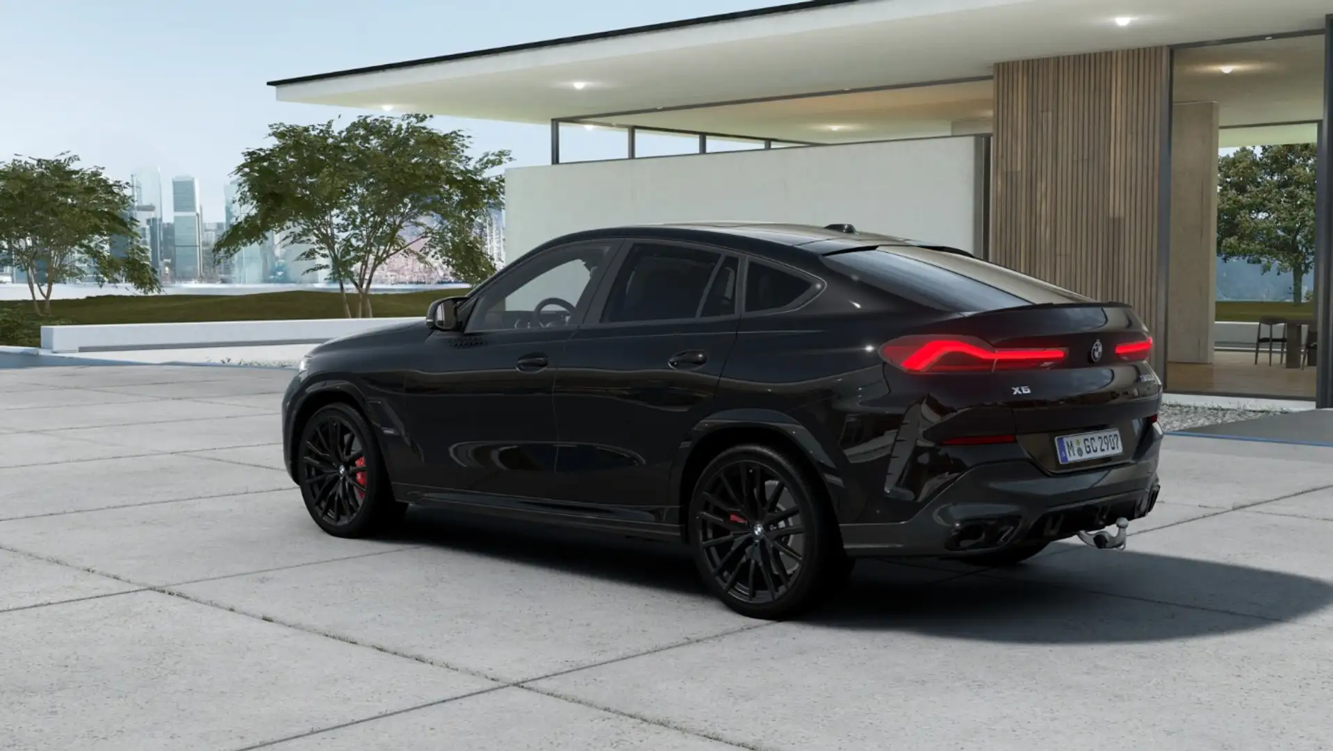 BMW X6 M 60i **Vorführwagenaktion ab Februar 2026 ** Schwarz - 2