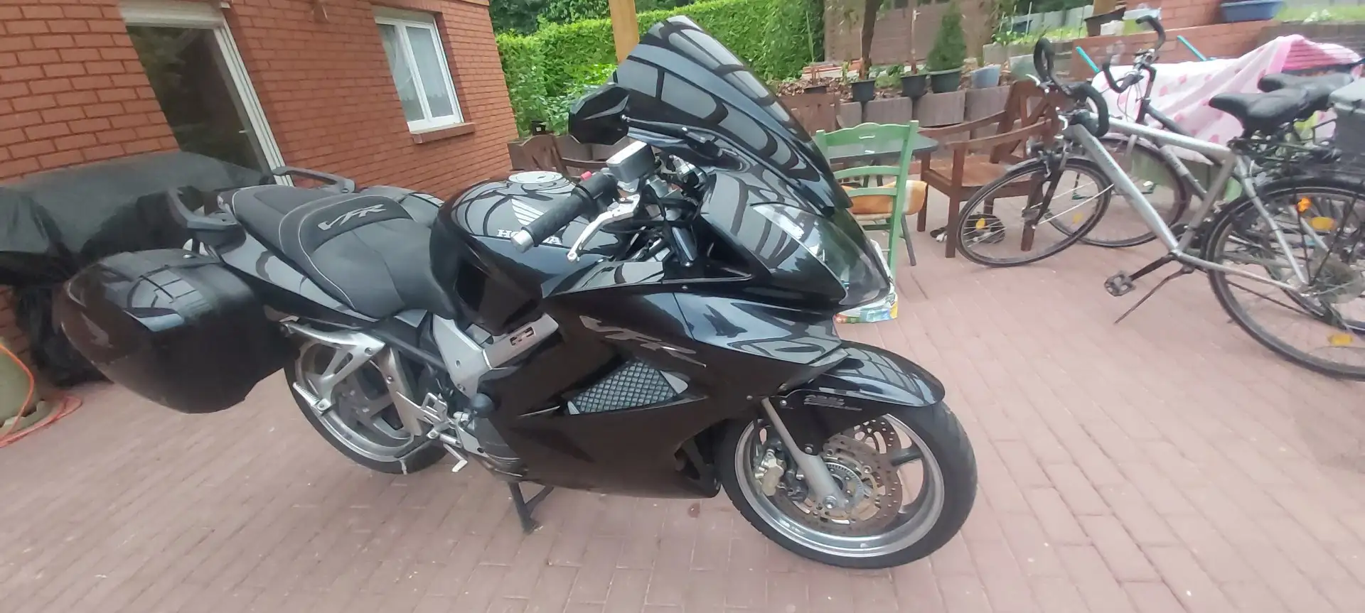Honda VFR 800 Black Line Zwart - 2