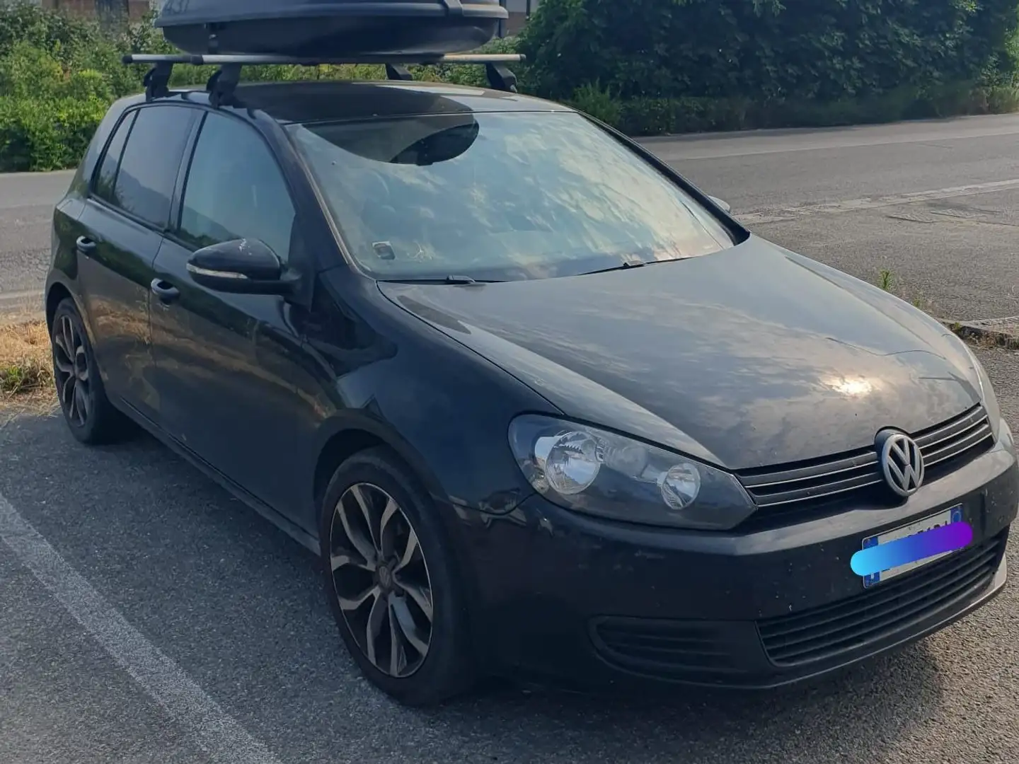 Volkswagen Golf Golf VI 2008 5p 1.6 tdi Comfortline Nero - 1