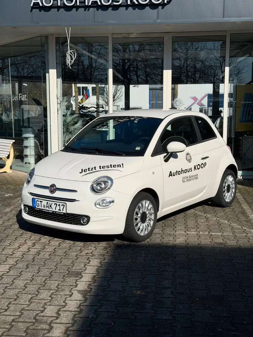 Fiat 500 1.0 GSE N3 Hybrid LOUNGE Weiß - 2