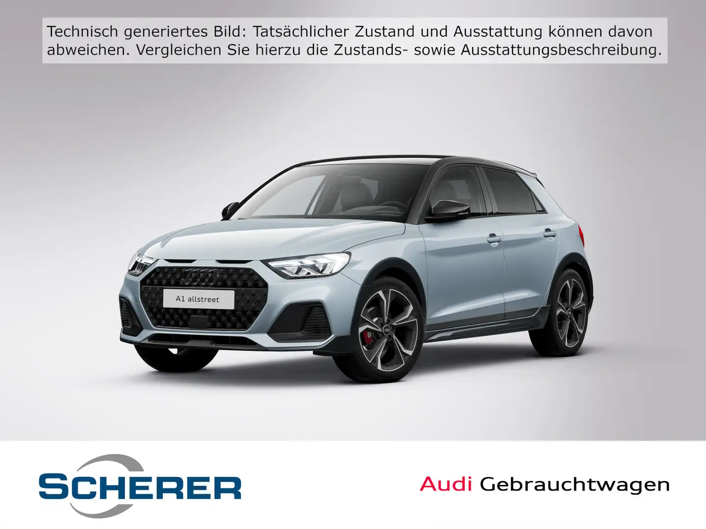 Audi A1 30 TFSI LED EINPARKHILFE NAVI KAMER Grau - 1