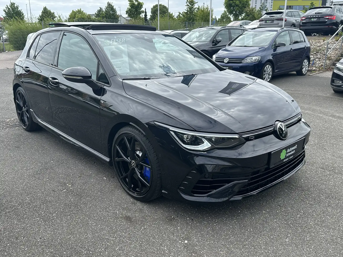 Volkswagen Golf R IQ-LED PANO KAMERA AKRAPOVIC DRIFT-MODUS Negro - 2