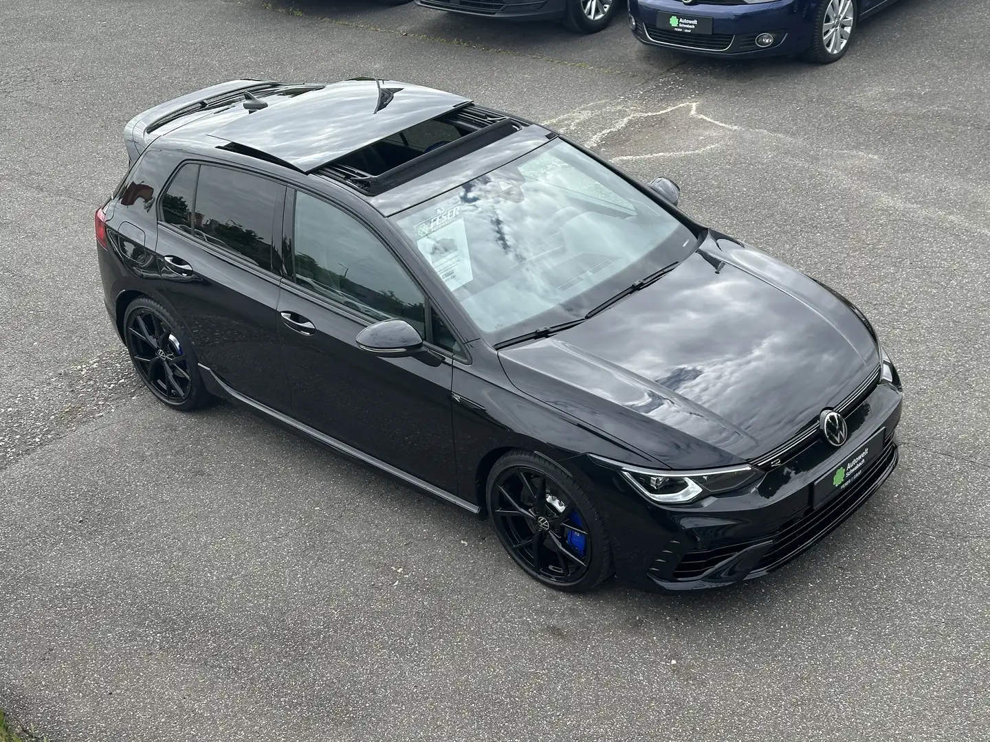 Volkswagen Golf R IQ-LED PANO KAMERA AKRAPOVIC DRIFT-MODUS Negro - 1