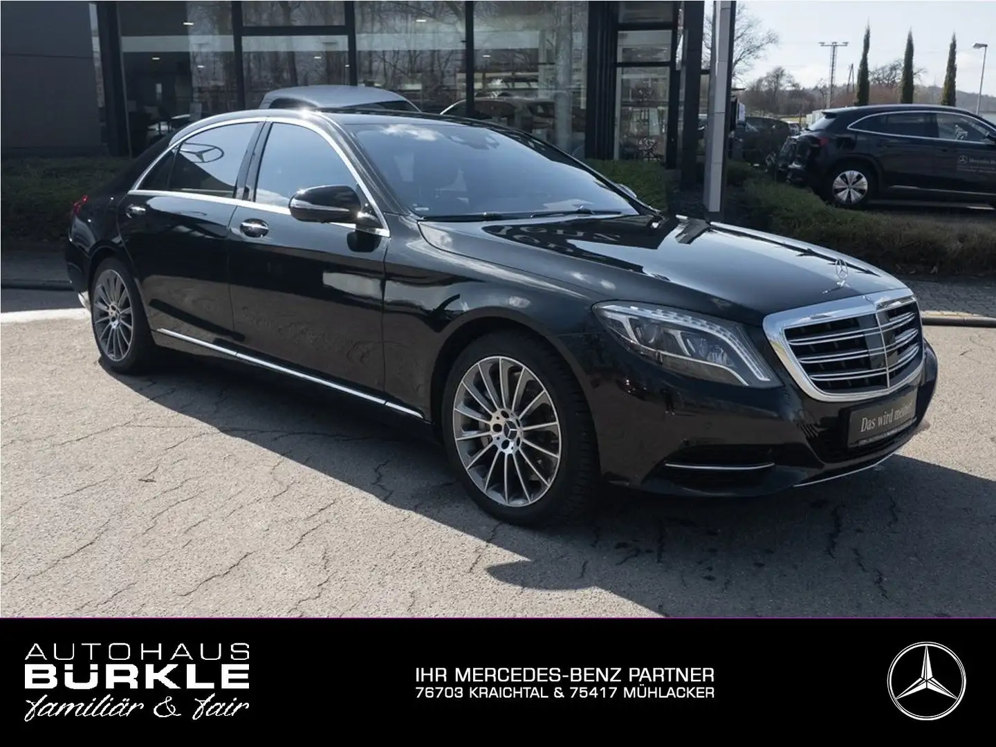 Mercedes-Benz S 600 Lang Comand,Exklusiv,4xMemory,4xSitzklima Чёрный - 1