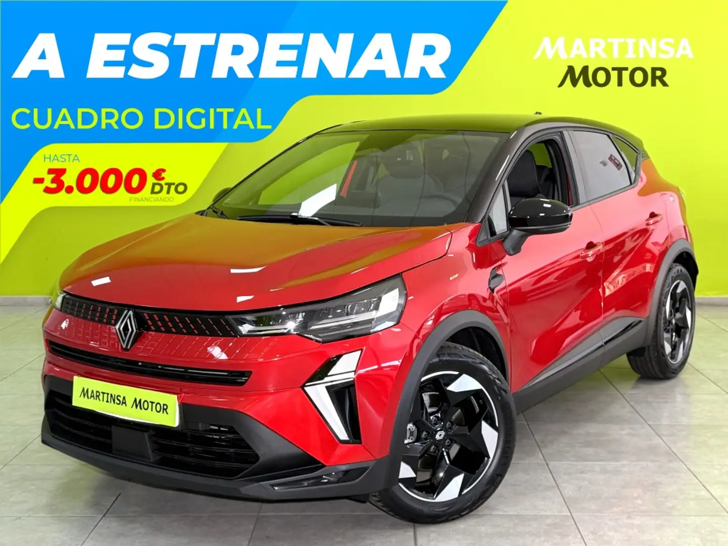 Renault Captur E-Tech Full Hybrid Techno 117kW Rojo - 1