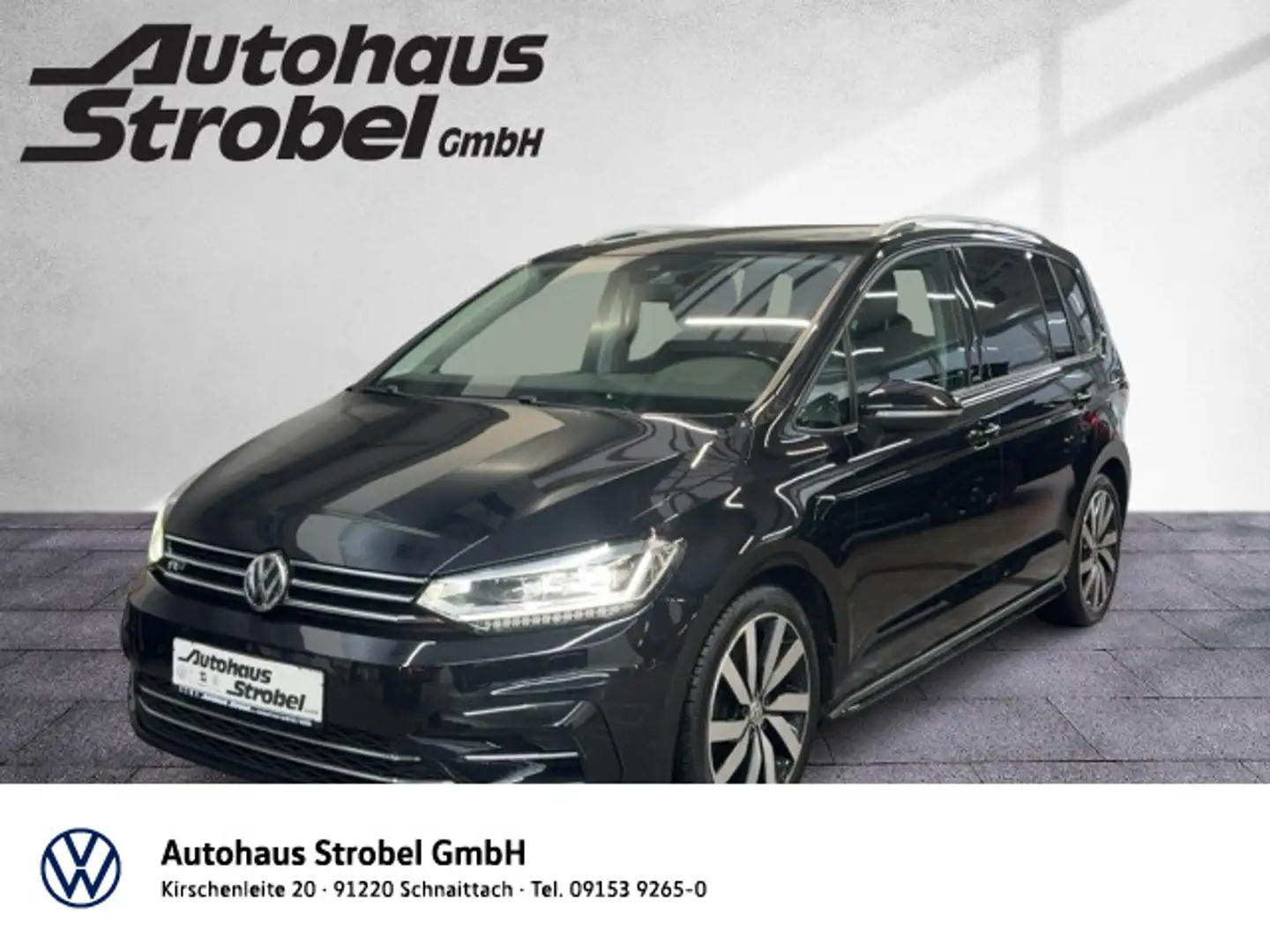 Volkswagen Touran 2.0 TDI DSG "UNITED" R-Line ACC AHK Navi Schwarz - 1