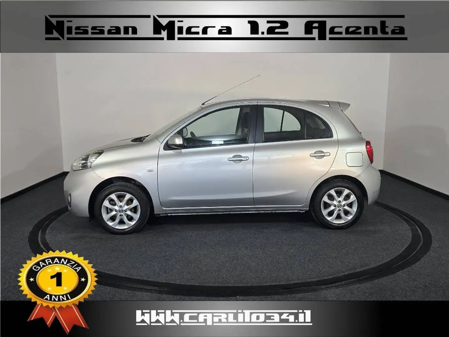 Nissan Micra 1.2 Acenta Young E6 Серебристый - 2