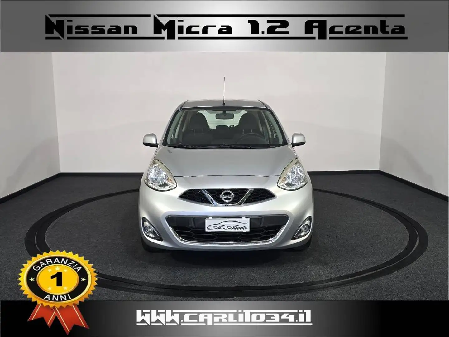 Nissan Micra 1.2 Acenta Young E6 Stříbrná - 1