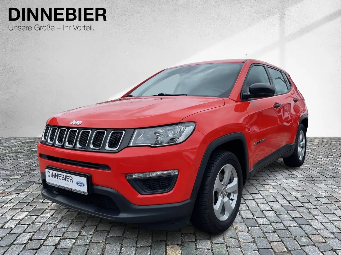 Jeep Compass Sport FWD*AC*RDKS*Tempom*GJR*PreColAss Orange - 2