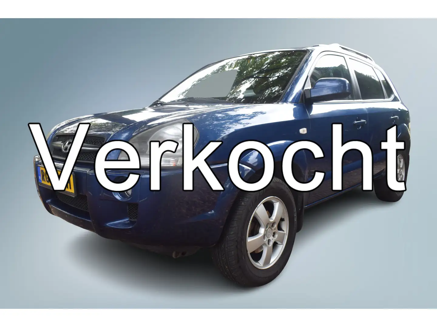 Hyundai TUCSON 2.0i Style Leer/Trekhaak Blauw - 1