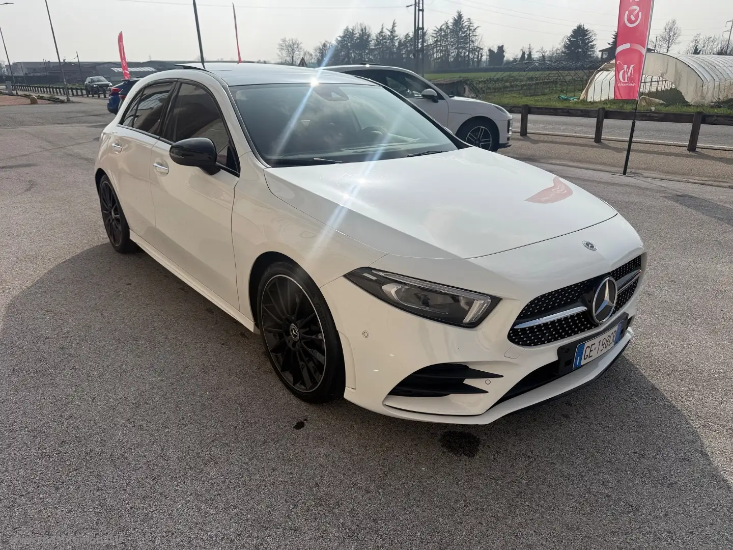 Mercedes-Benz A 220 A 220 d Automatic 4Matic Premium TETTO 19 MULTIBEA Weiß - 2