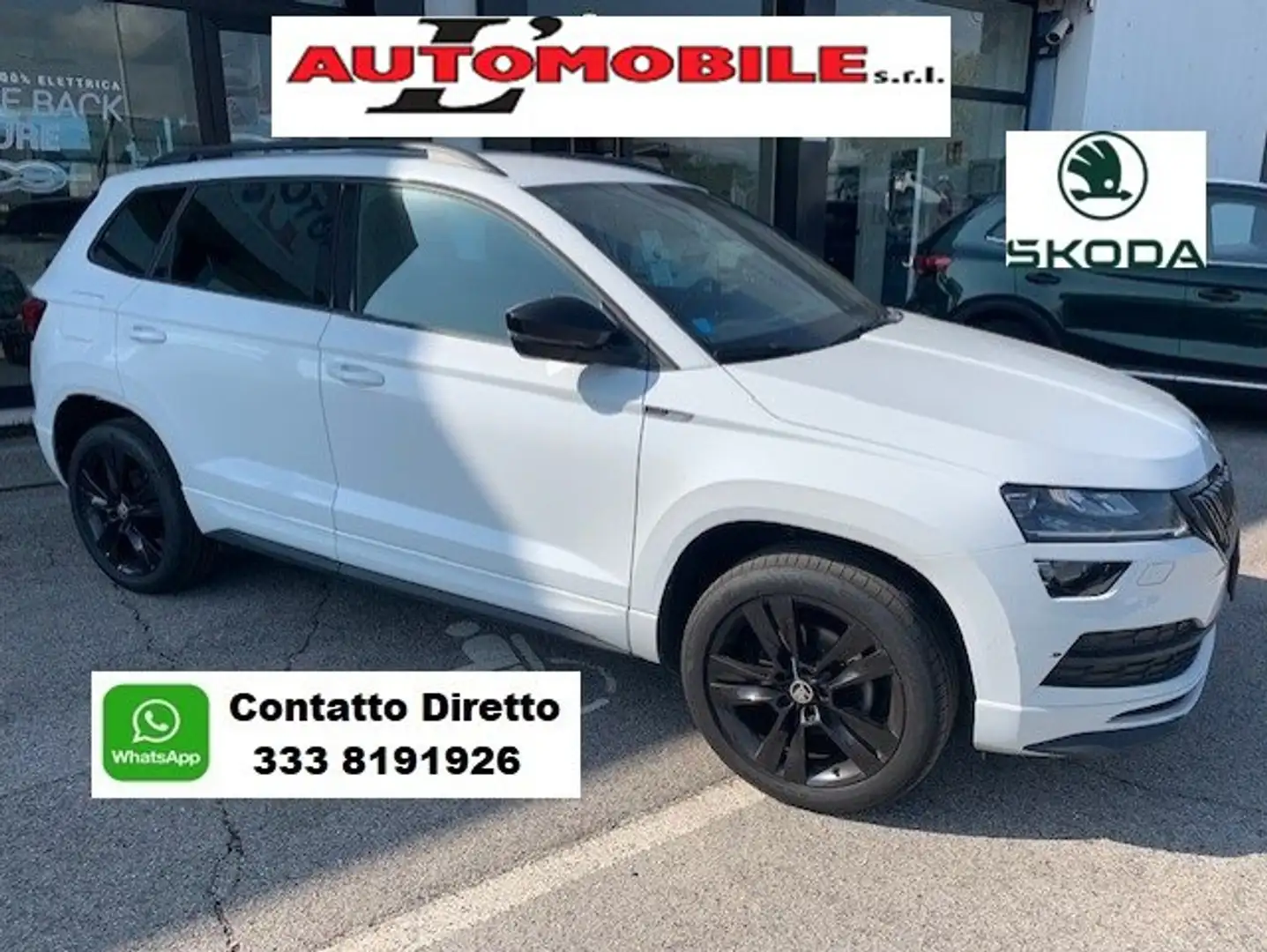Skoda Karoq 1.6 Tdi 115cv SPORTLINE DSG Bianco - 1