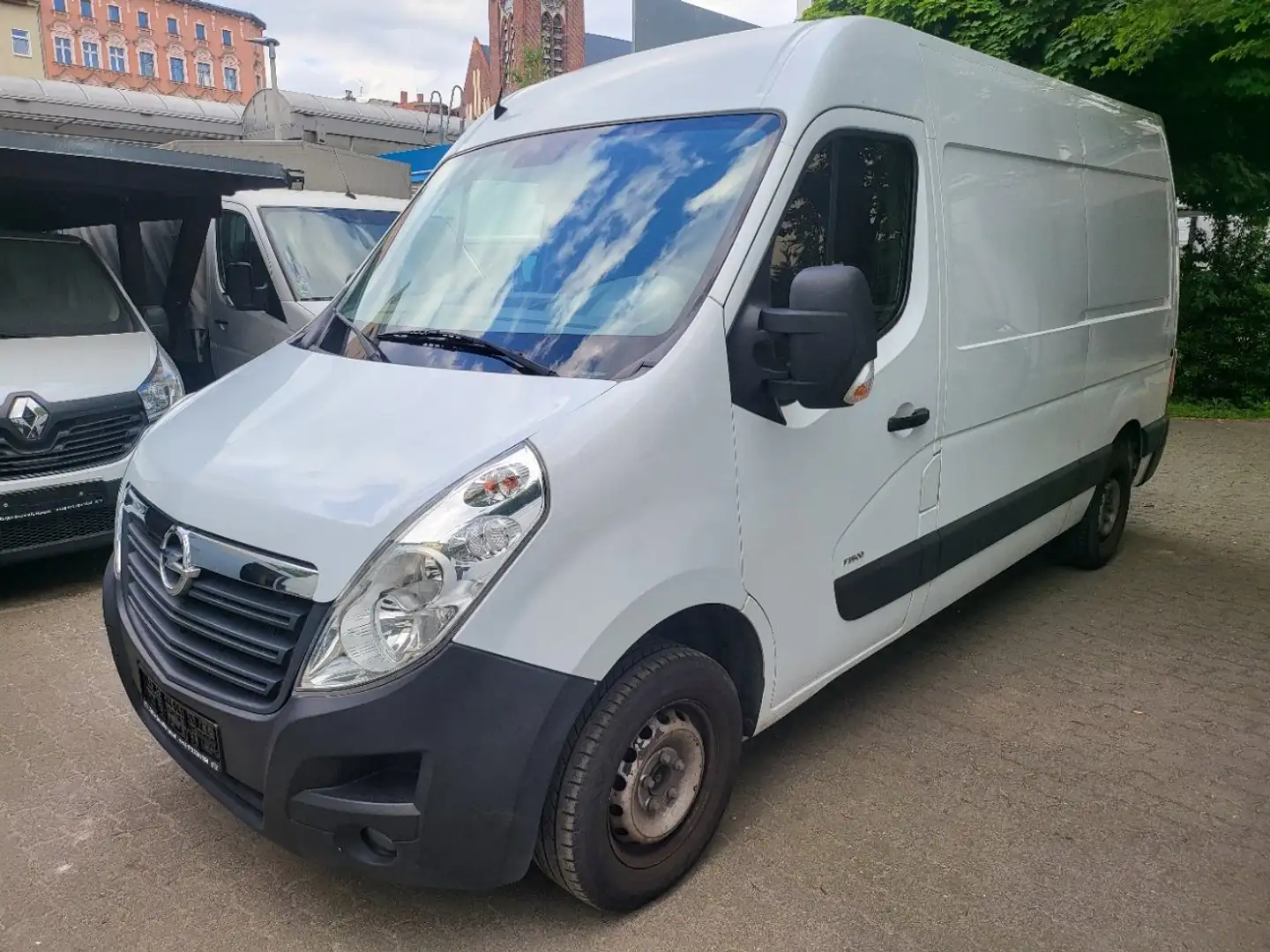 Opel Movano 2.3 CDTI 125PS L2H2 Navi Klimautomatik Blanc - 1