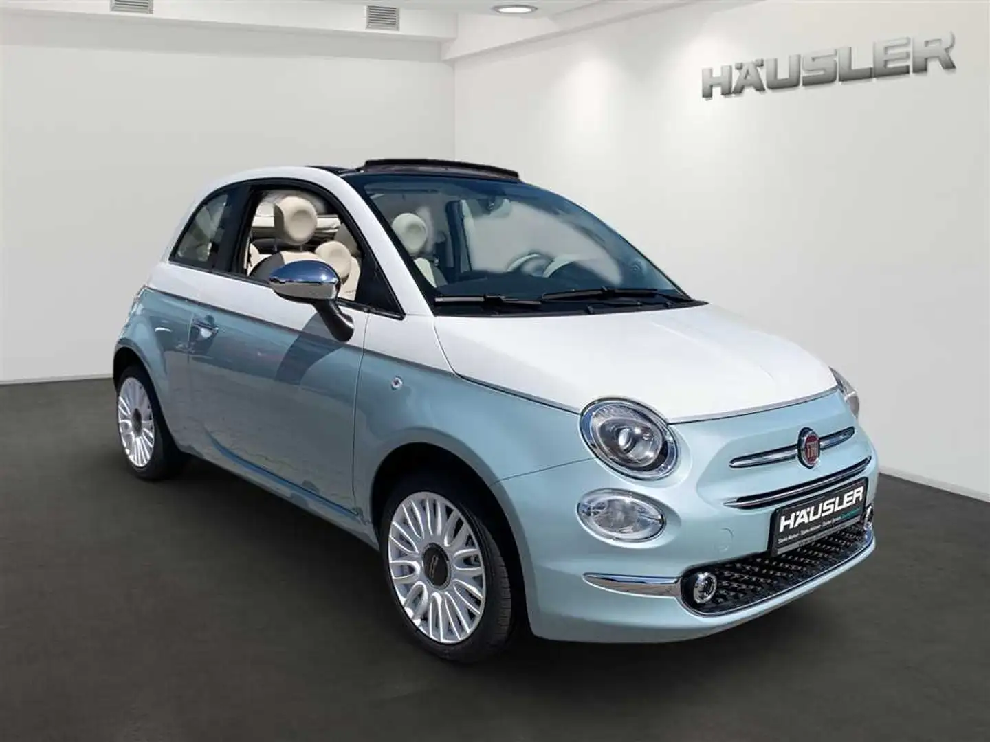 Fiat 500C 1.0 Hybrid *Klimaautomatik*CarPlay*Bicolor* Weiß - 2