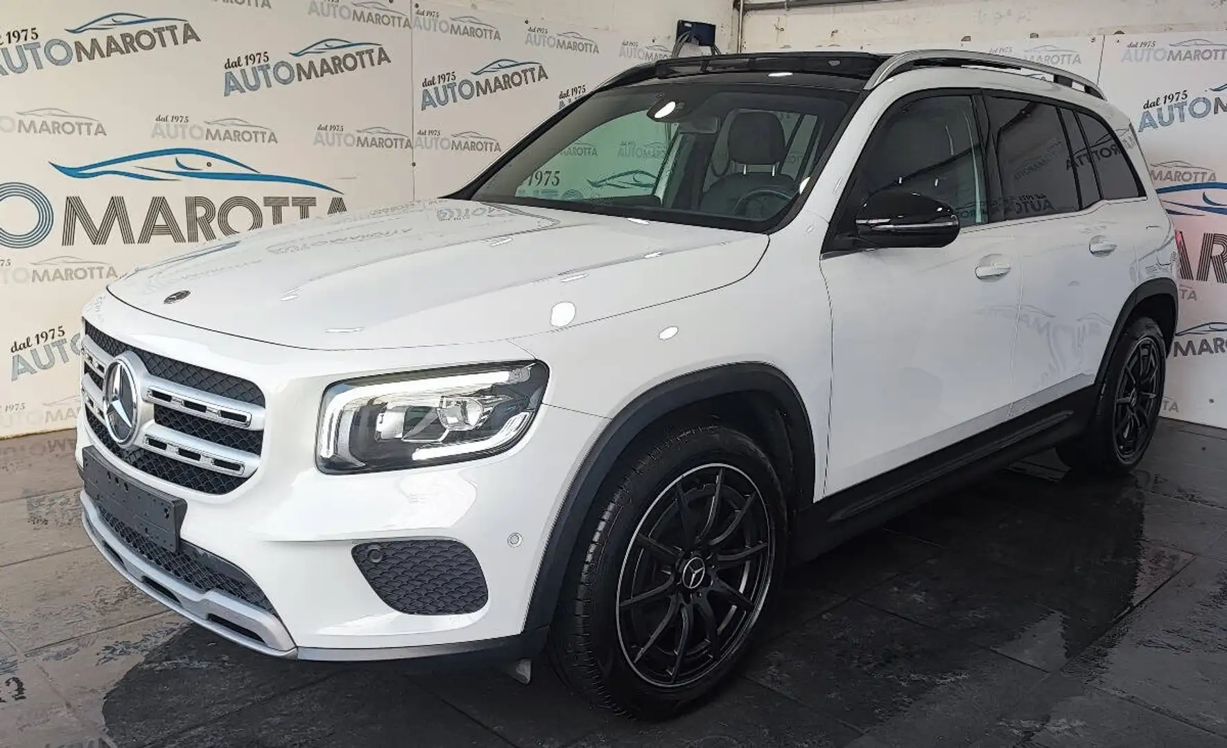 Mercedes-Benz GLB 180 180 d Sport Plus TETTO! PELLE! RETRO! Bianco - 1