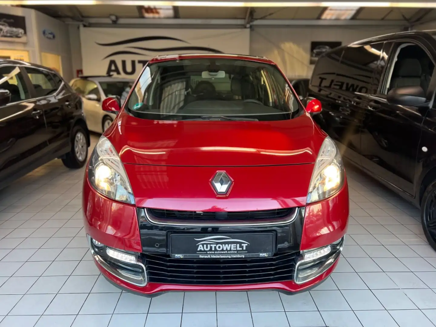 Renault Scenic III Dynamique*TÜVneu*Pano*Service*Garanti Rot - 2