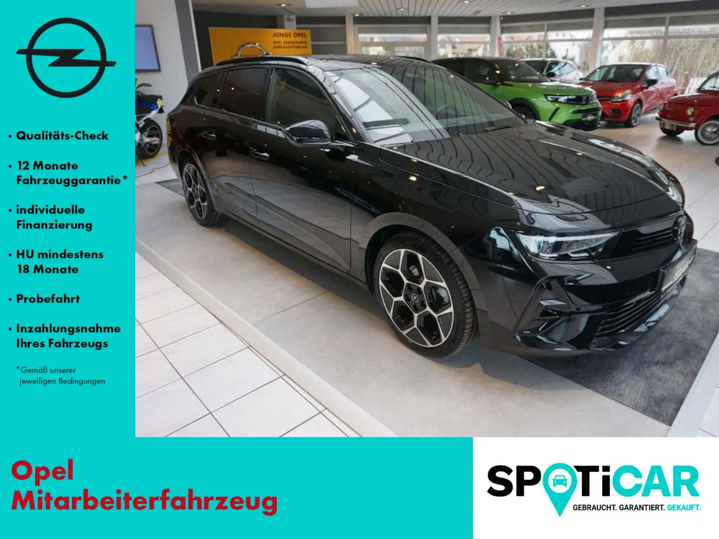 Opel Astra L ST Ultimate AUTOMATIK, SCHIEBEDACH, NAVI Schwarz - 1