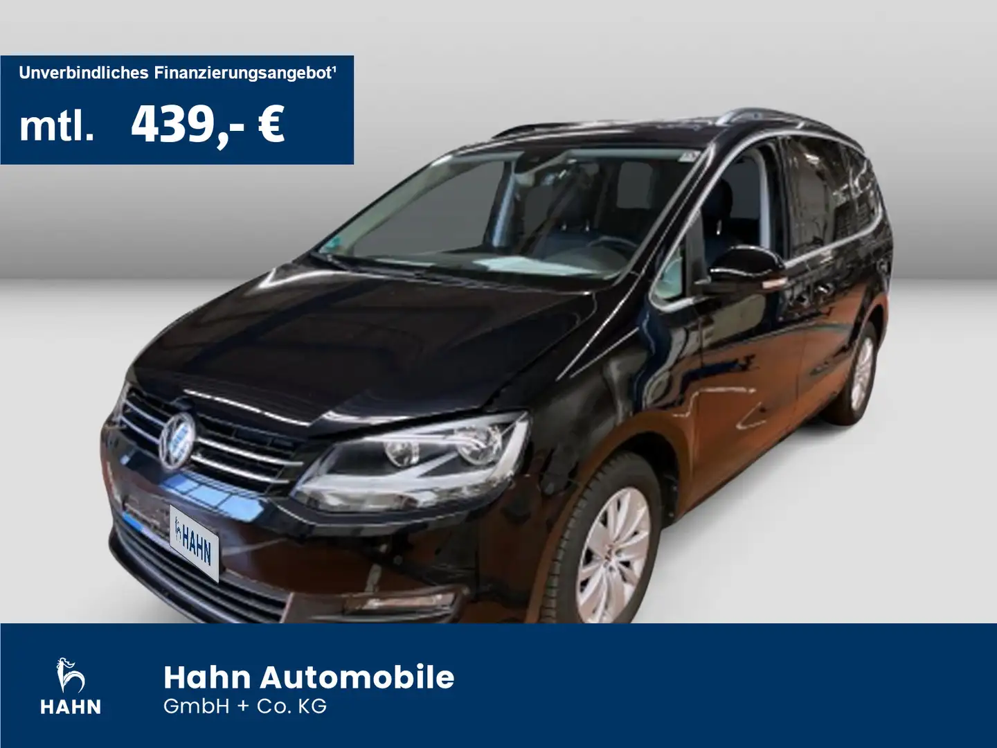 Volkswagen Sharan 1.4TSI DSG Comfortline ACC Navi PDC Pano Schwarz - 1