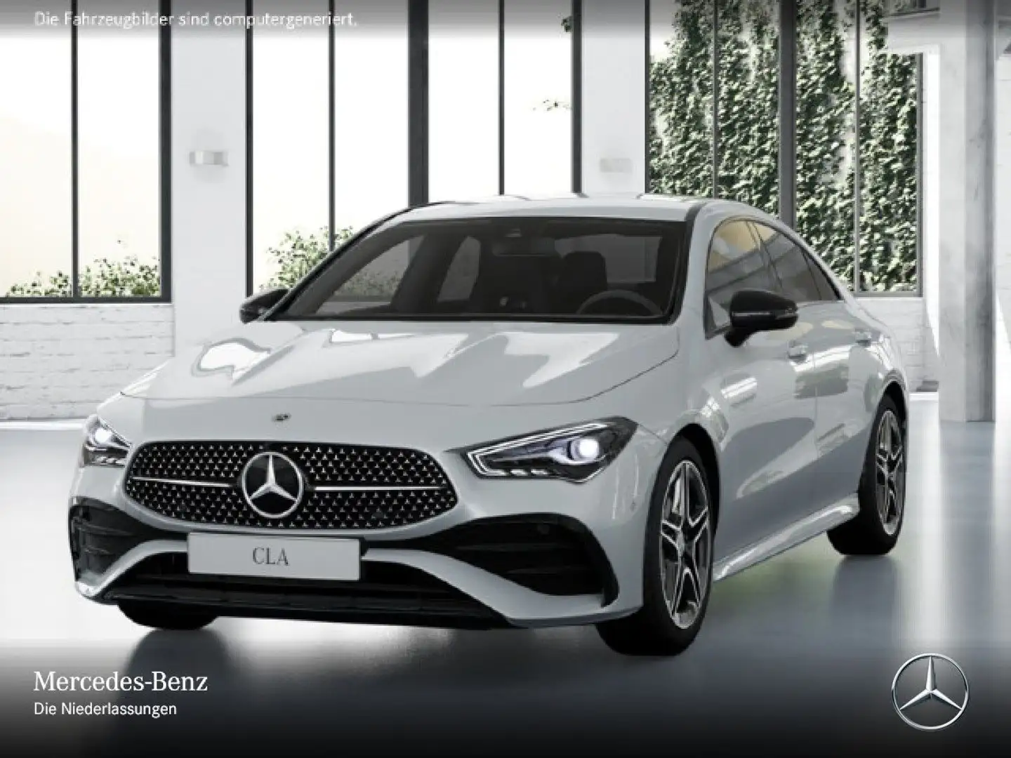 Mercedes-Benz CLA 200 AMG+NIGHT+LED+KAMERA+TOTW+KEYLESS+7G Weiß - 2