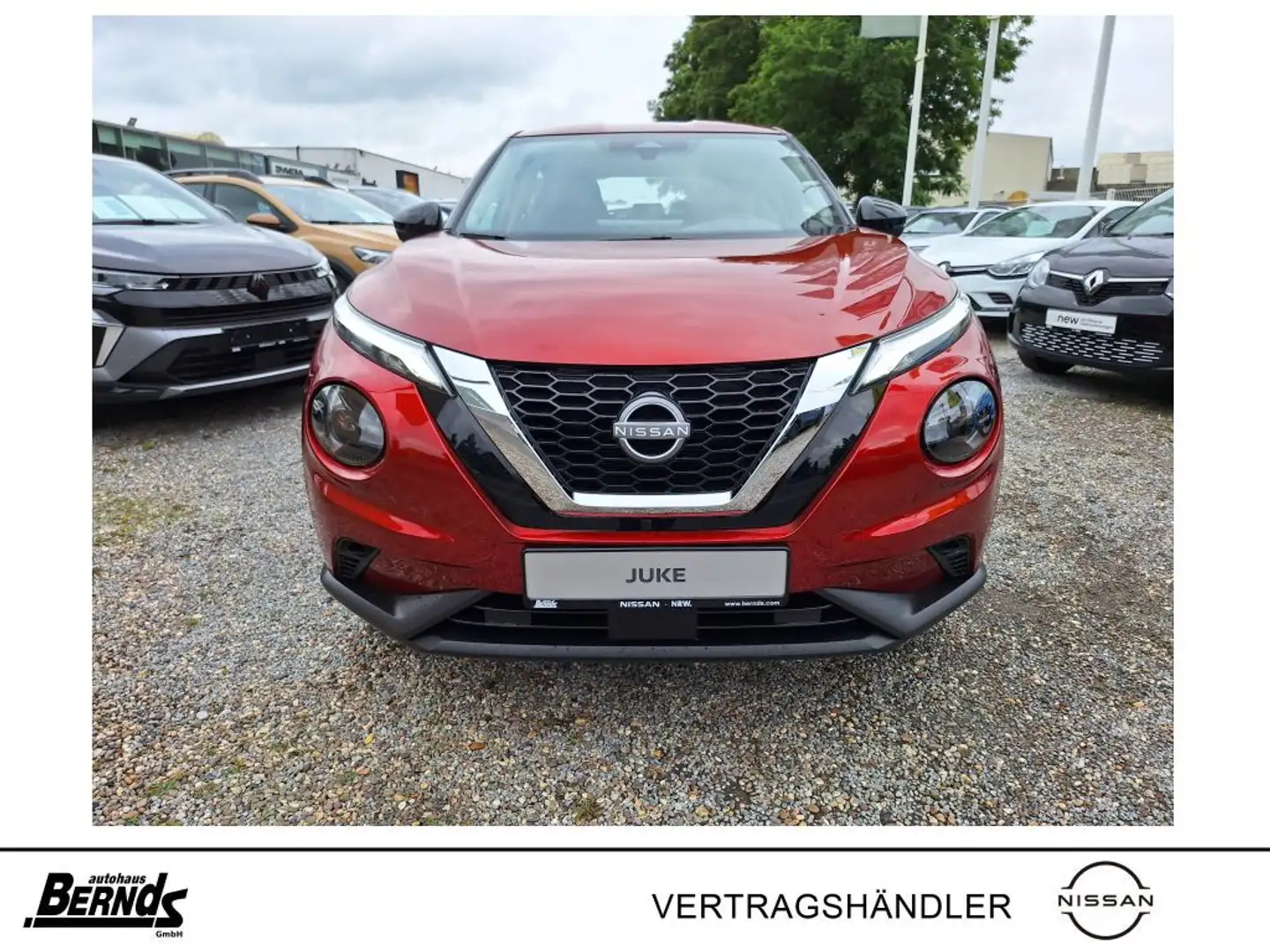 Nissan Juke 1.0 DIG-T DCT Acenta NAVI KOMFORTPKT Rouge - 2