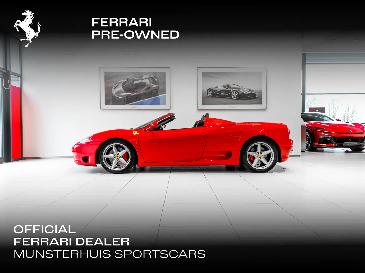 Ferrari 360 Spider ~Ferrari Munsterhuis~ Rood - 1