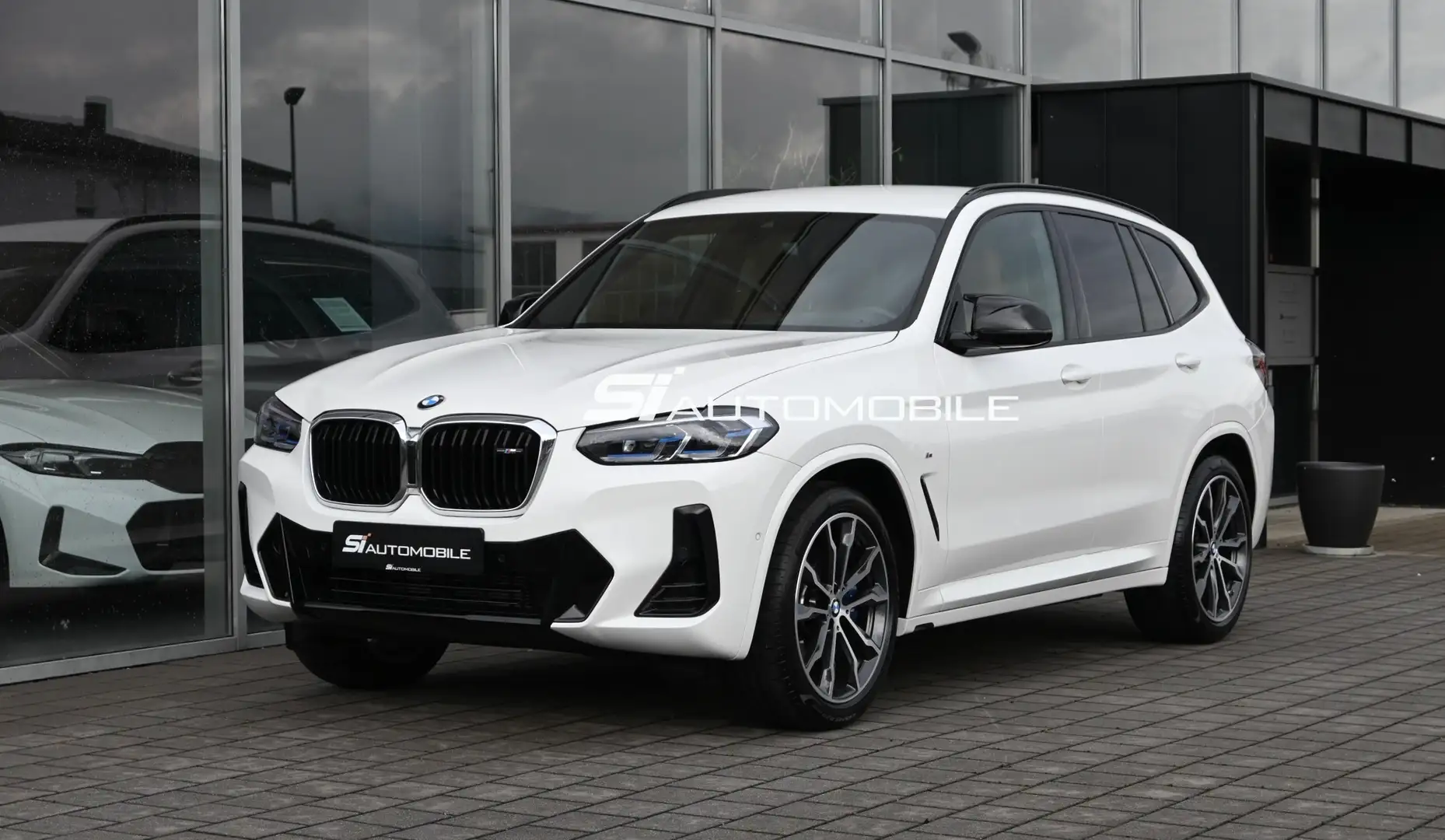 BMW X3 M40i *AHK*HUD*HARMAN*MEMORY*FRISCHER 1.SERVICE!* Blanc - 1