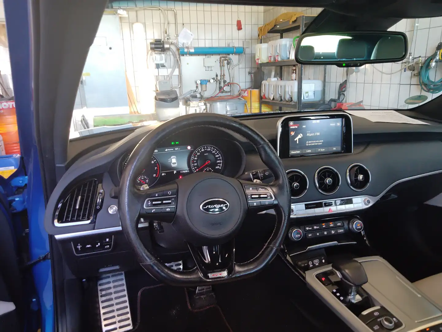 Kia Stinger GT 4WD - Scheckheft Gepflegt! Service-Neu! Blau - 2