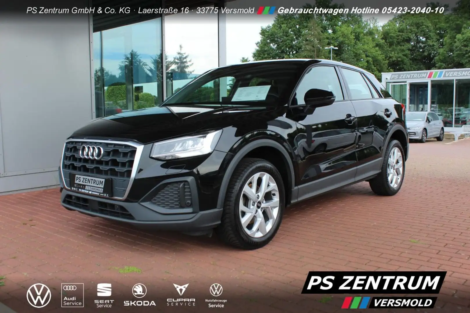 Audi Q2 35 1.5 TFSI S-tronic LED, NAVI, GJR, RFK Klima Schwarz - 1