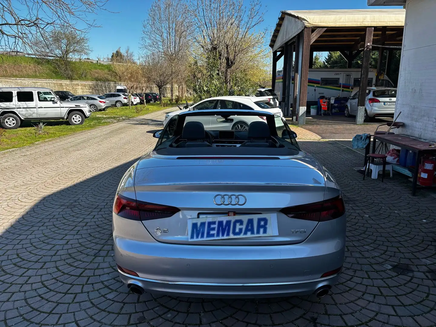 Audi A5 CABRIO TSFI 140KW 210 CV S LINE VIRTUAL FULL FULL Grigio - 2