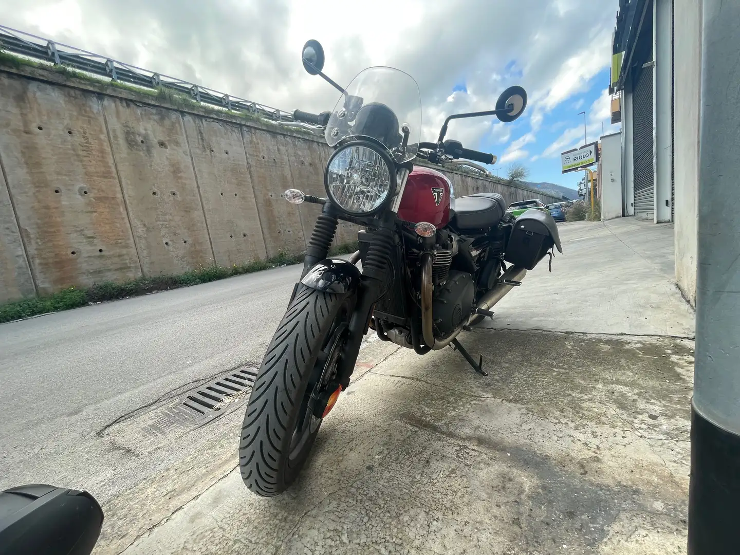 Triumph Speed Twin 900 EDITION CHROME Roşu - 2