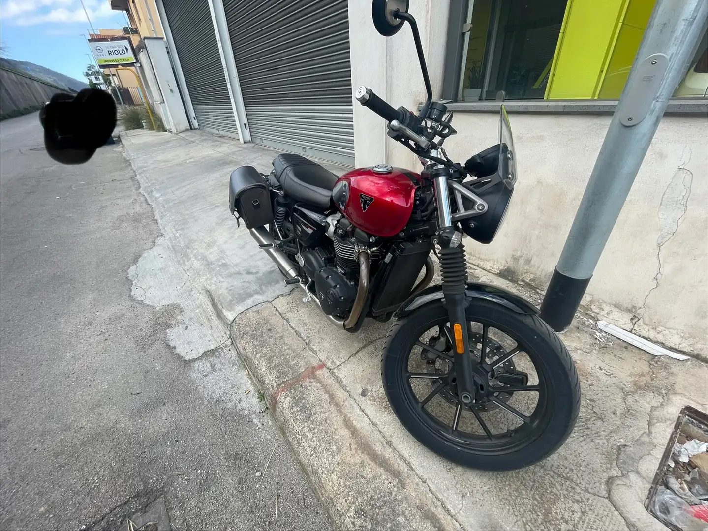 Triumph Speed Twin 900 EDITION CHROME Roşu - 1