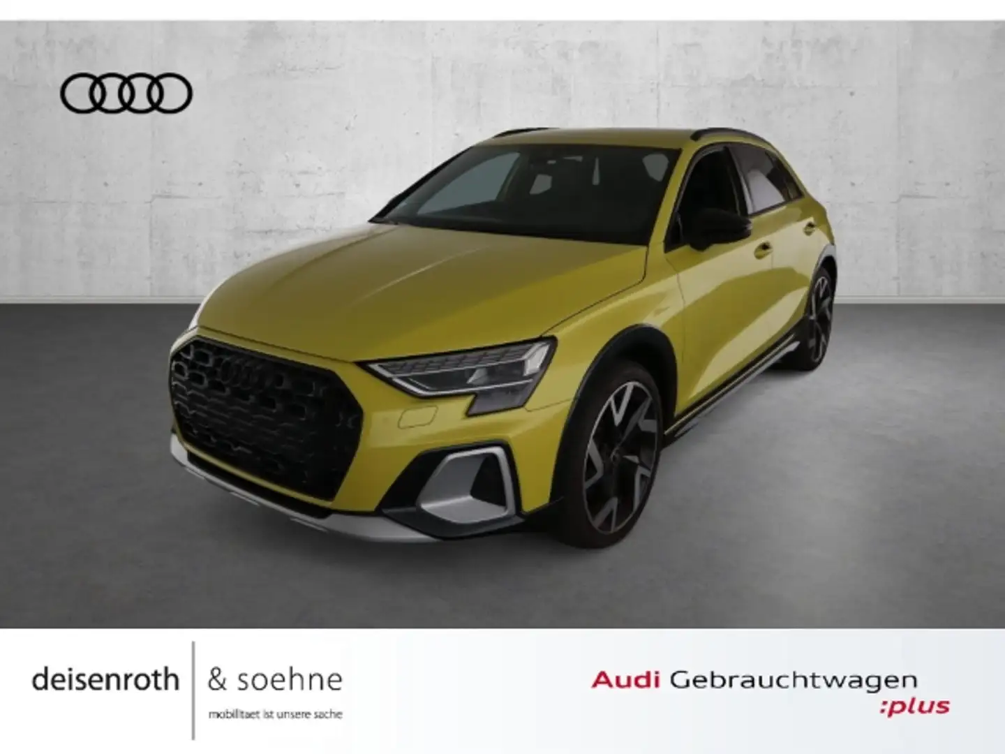 Audi A3 allstreet 35 TFSI S tr Matrix/Nav/sonos/HuD/ACC/As Gelb - 1