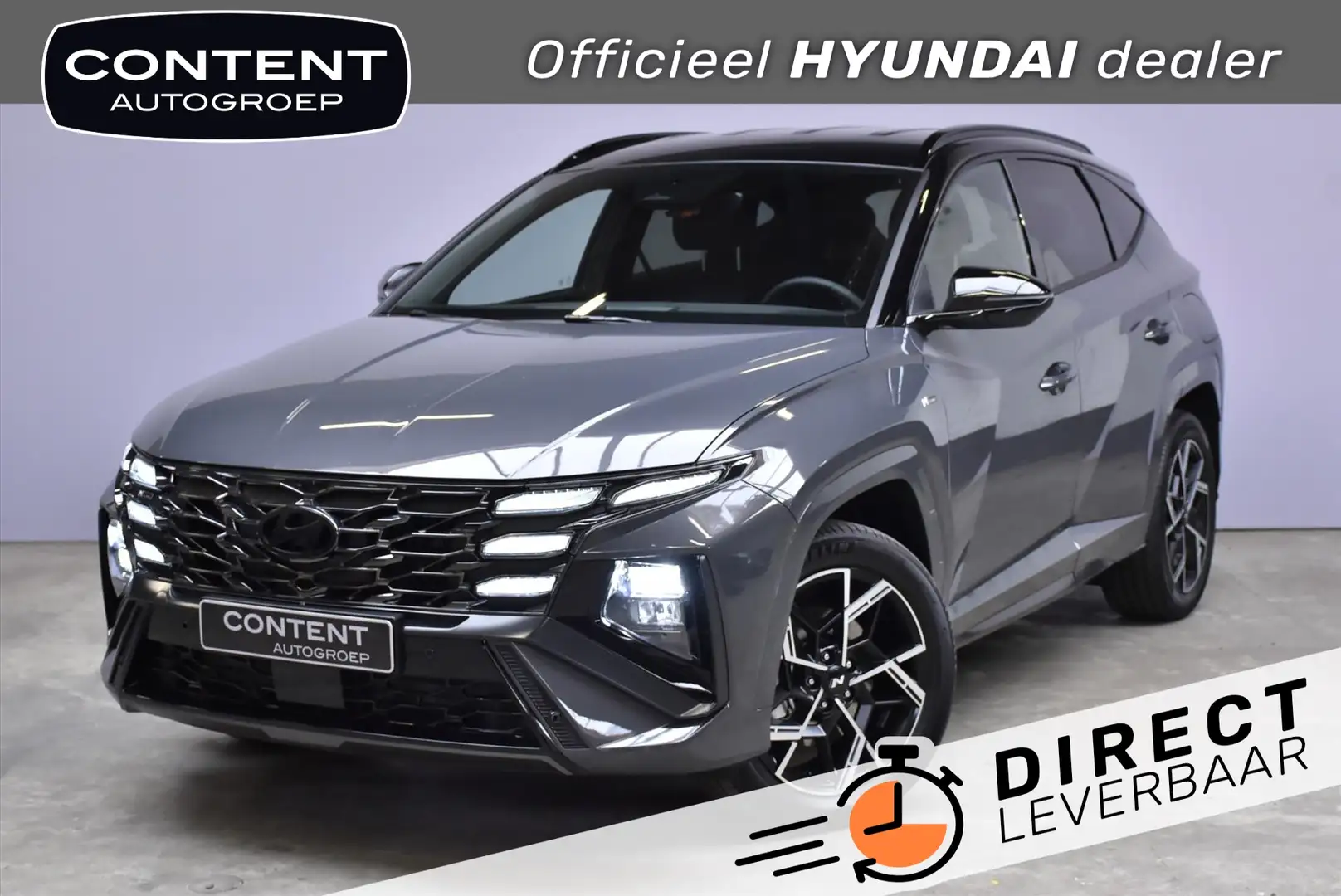 Hyundai TUCSON 1.6 T-GDi PHEV Aut N Line Business I Voorraad voor Gris - 1