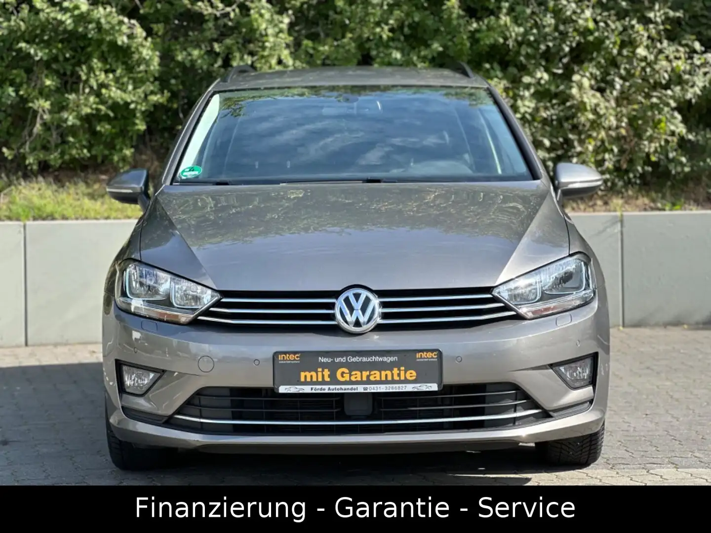 Volkswagen Golf Sportsvan Allstar/AUTOMATIK/AHK/1 HAND/PDC Gris - 2
