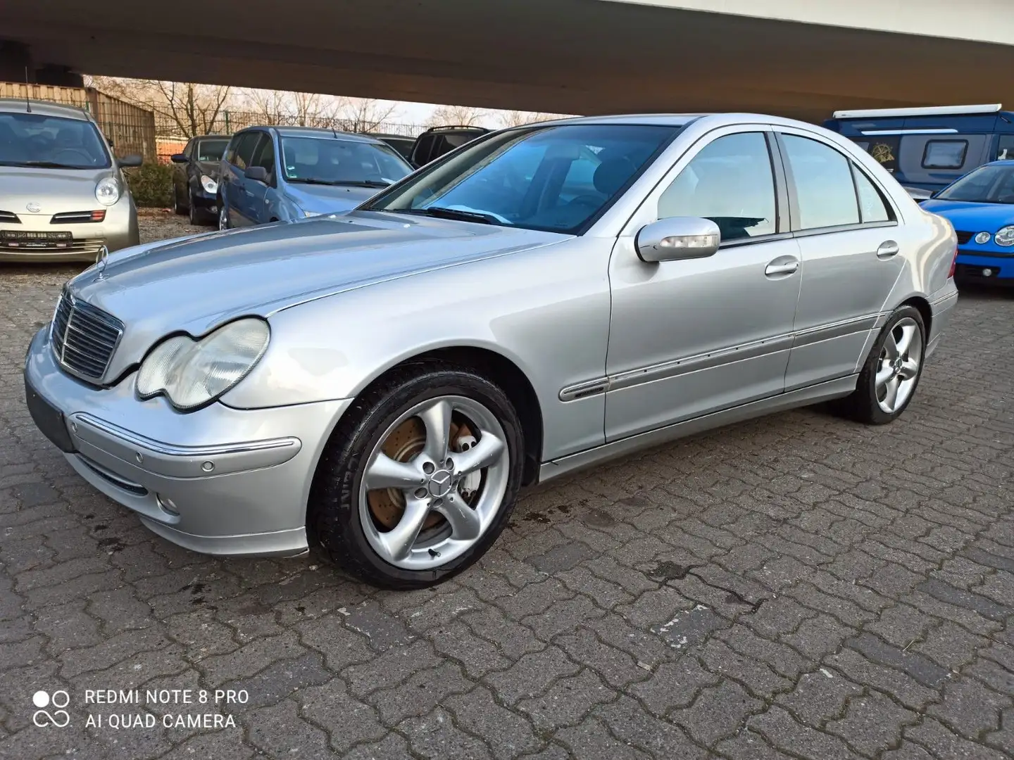 Mercedes-Benz C 180 K Avantgarde Tüv 06/26 Plateado - 1