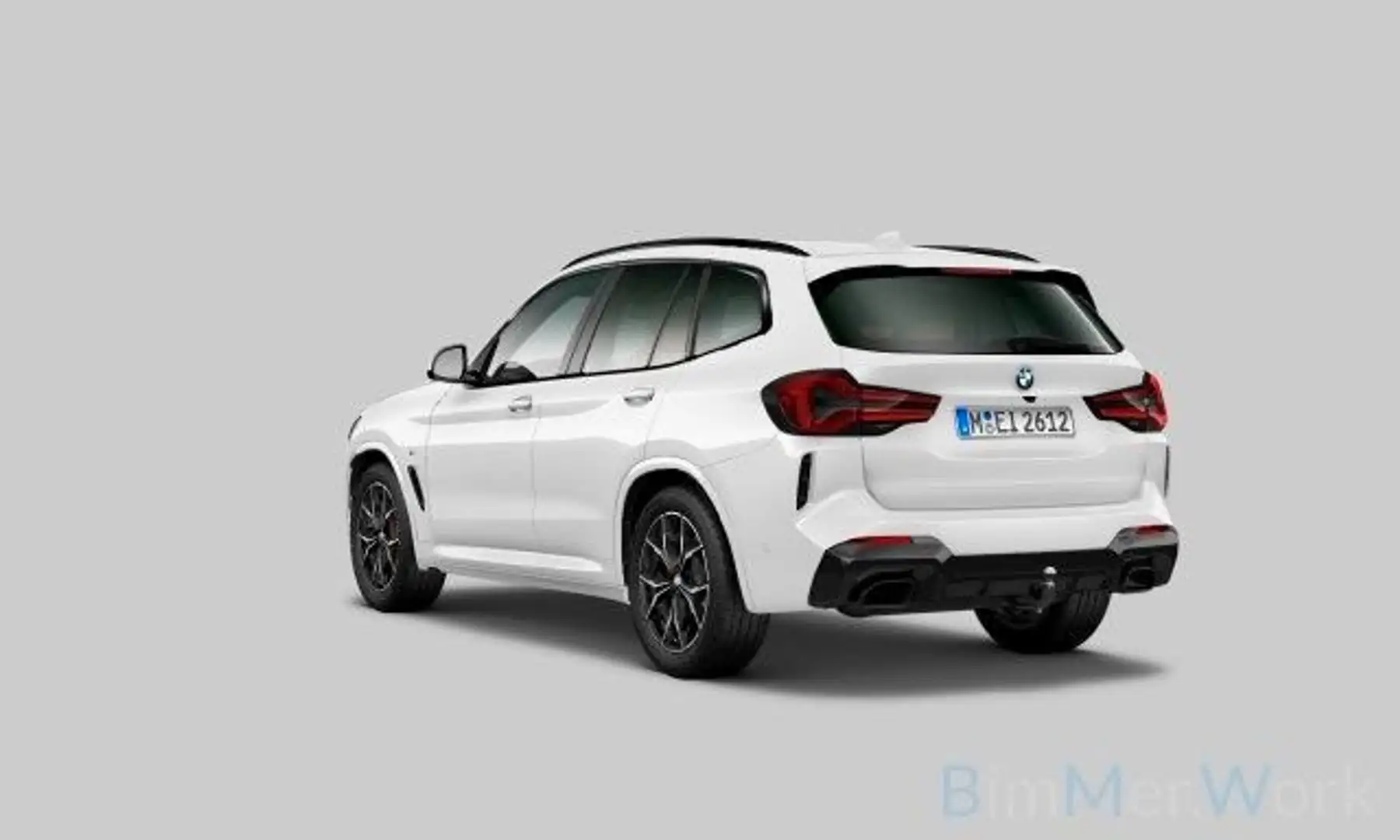 BMW X3 xD20d M Sport KAM LASER AHK Standheizung Blanc - 2