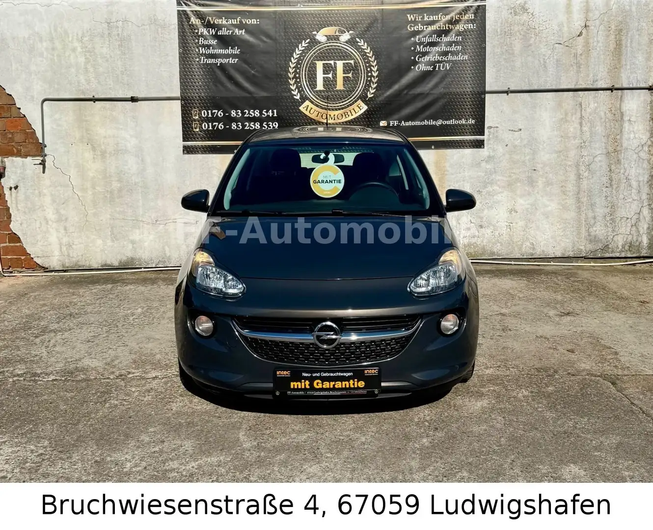 Opel Adam 1.2 Benzin* Allwetterreifen* Scheckheft* Grau - 2