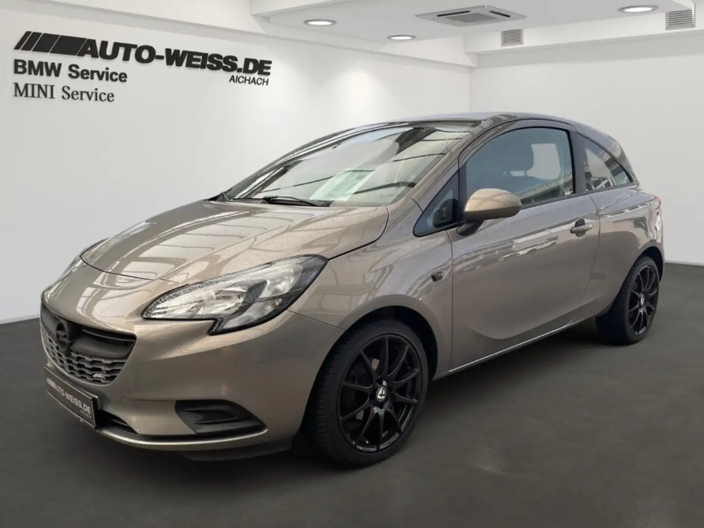 Opel Corsa E Edition 1.4 Temp Berganfahrass. Speedlimiter Kli Braun - 1