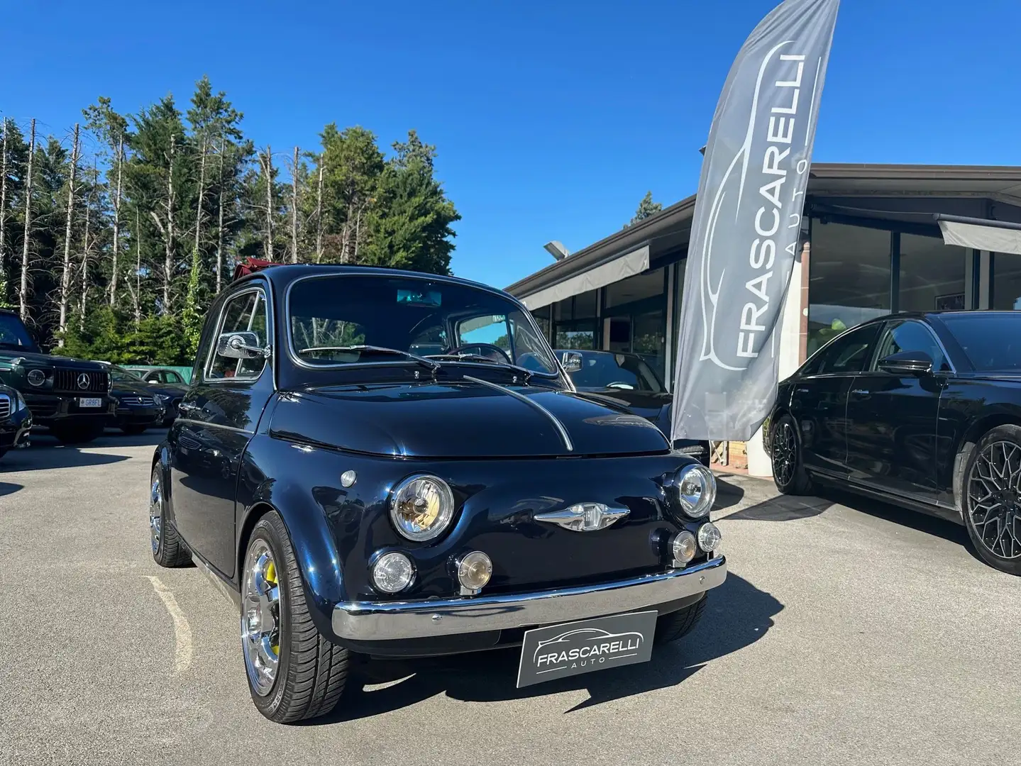 Fiat 500 110 F CABRIO/PERSONALIZZATA/LEGGERE DESCRIZIONE!!! Blu/Azzurro - 1