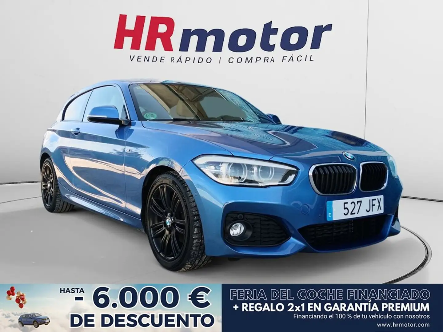 BMW 118 118d M Sport Azul - 1